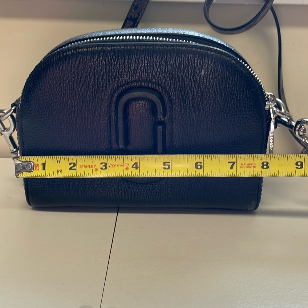 Marc Jacobs Shutter Snakeskin Embossed Strap Leather Crossbody Bag - Picture 9 of 16